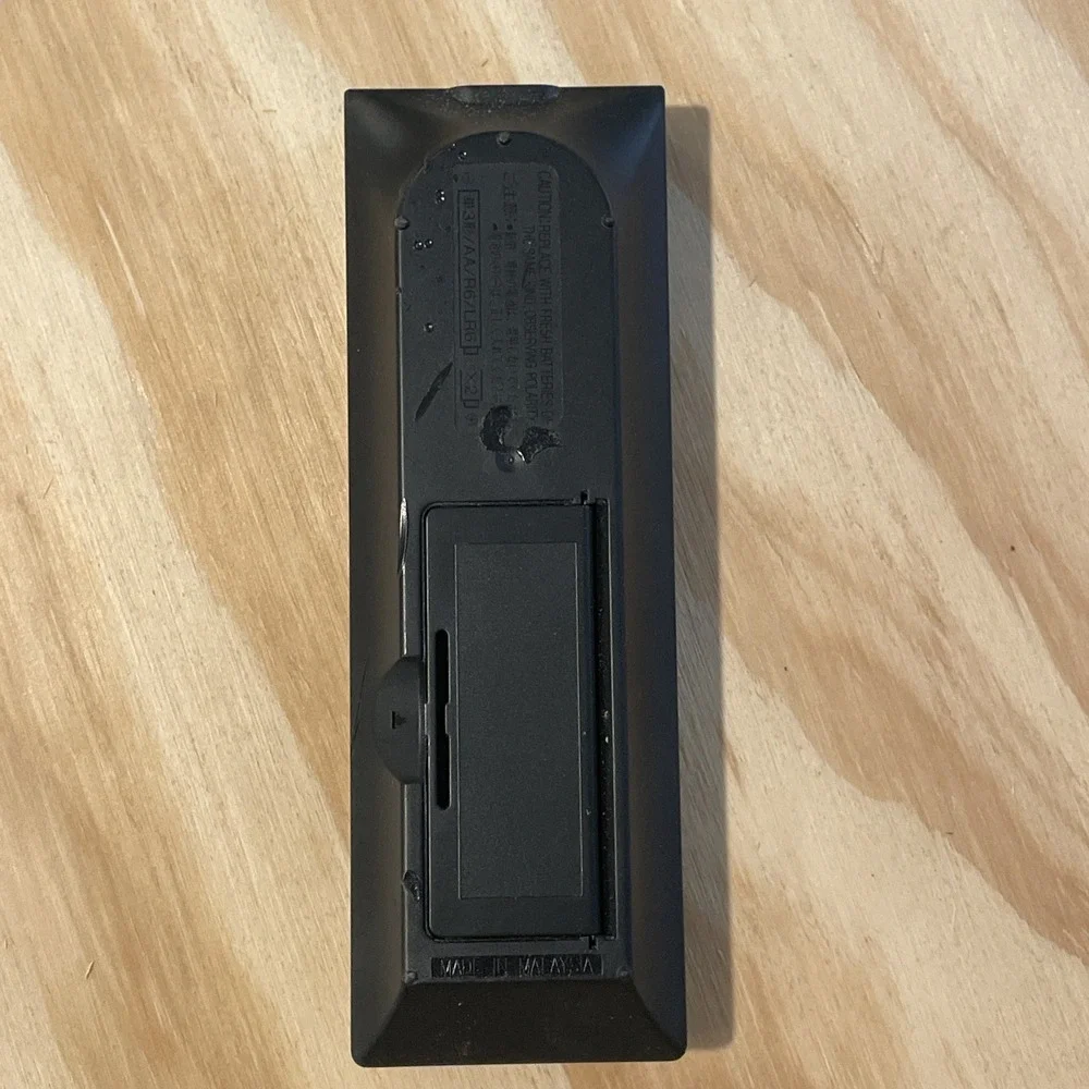 Panasonic N2QAHB000045 Audio System OEM Genuine Remote Control - TESTED -